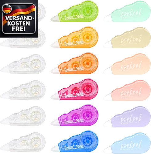 Mini korrekturband set - set, 18